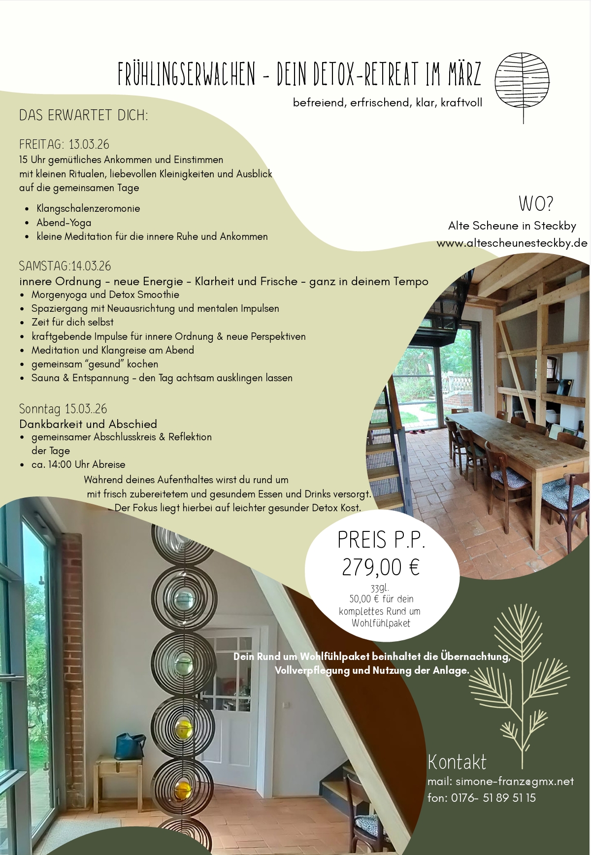 Angebot Retreat-Wochenende Fortsetzung