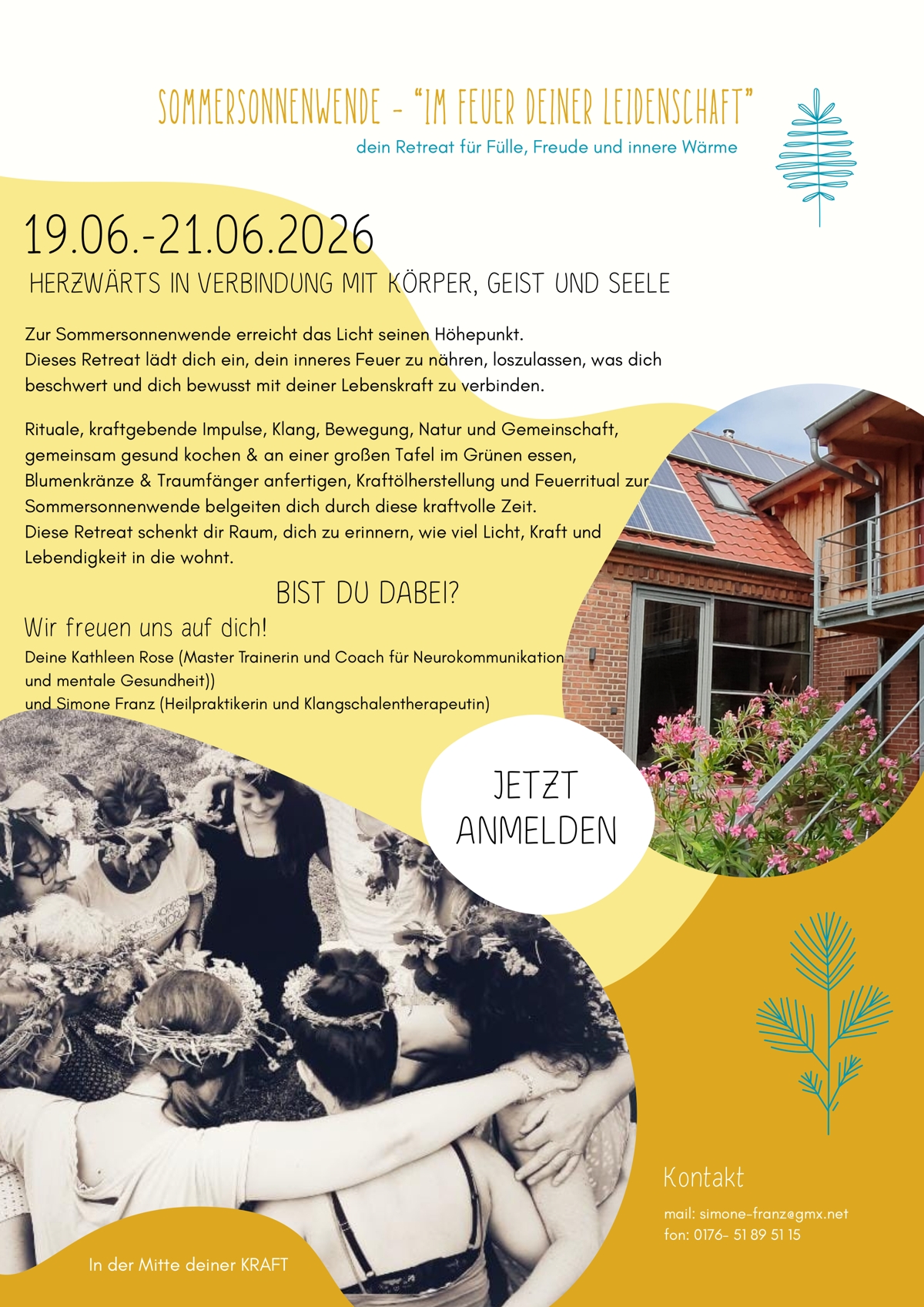 verlinktes Intro für Angebot Retreat-Wochenende